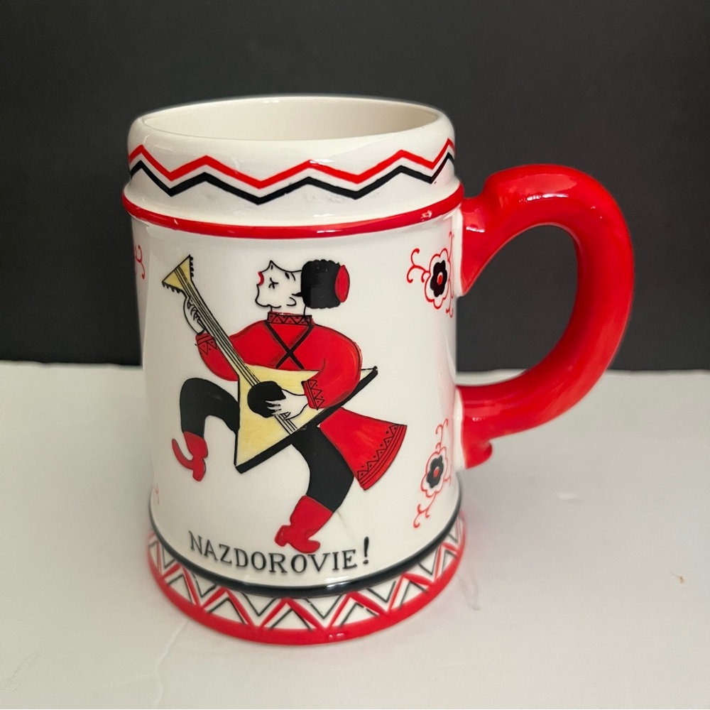 Polish Ceramic Mug NAZDOROVIE